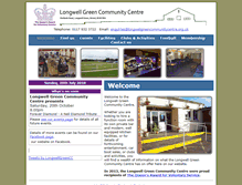 Tablet Screenshot of longwellgreencommunitycentre.org.uk